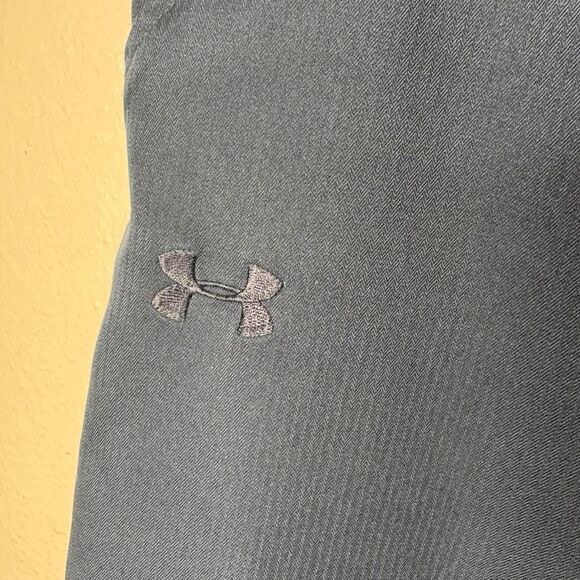 Under Armour Shorts Mens 36R Navy Blue Flat Front Performance Golf Gear - Picture 4 of 12